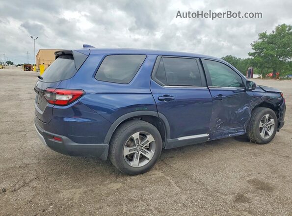 5FNYG2H44SB001982 2025 HONDA PILOT Blue Tył prawy