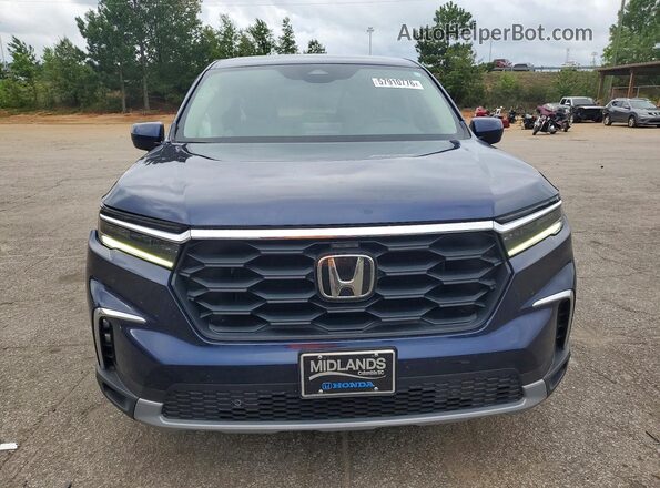 5FNYG2H44SB001982 2025 HONDA PILOT Blue Widok z przodu