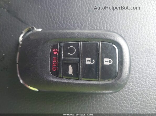 5FNYG2H45PB002050 2023 HONDA PILOT Black წინა პანელის ხედი