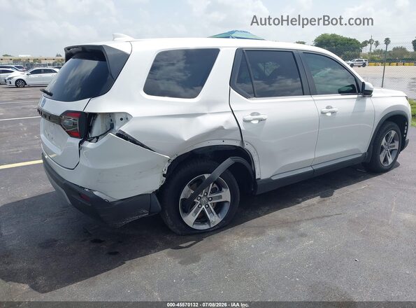5FNYG2H47PB010859 2023 HONDA PILOT Белый Задняя правая четверть