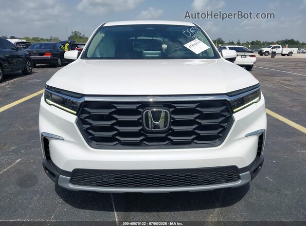 5FNYG2H47PB010859 2023 HONDA PILOT Белый Вид задней части салона