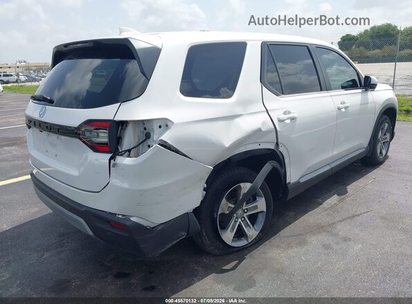 5FNYG2H47PB010859 2023 HONDA PILOT Белый Вид спереди