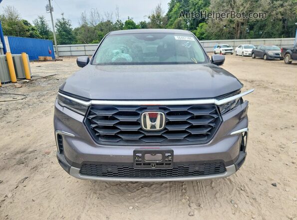 5FNYG2H49SB013237 2025 HONDA PILOT Gray Вид спереду