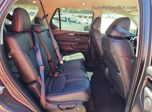 5FNYG2H49SB013237 2025 HONDA PILOT Gray Вид задньої частини салону