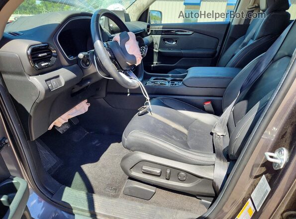5FNYG2H49SB013237 2025 HONDA PILOT Gray Вид салону спереду