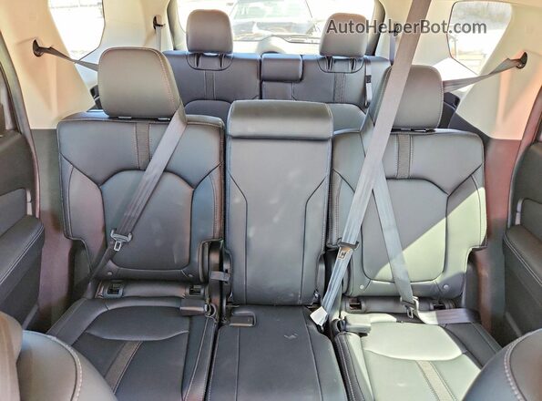 5FNYG2H49SB013237 2025 HONDA PILOT Gray Вид задніх сидінь