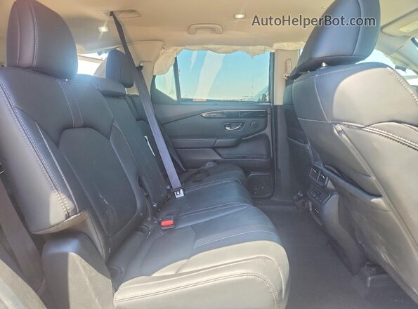 5FNYG2H4XSB013232 2025 HONDA PILOT Charcoal Widok wnętrza z tyłu