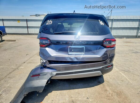 5FNYG2H4XSB013232 2025 HONDA PILOT Charcoal Widok z tyłu
