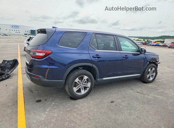 5FNYG2H4XSB031861 2025 HONDA PILOT Синий Задняя правая четверть