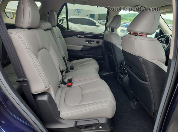 5FNYG2H4XSB031861 2025 HONDA PILOT Синий Вид задних сидений