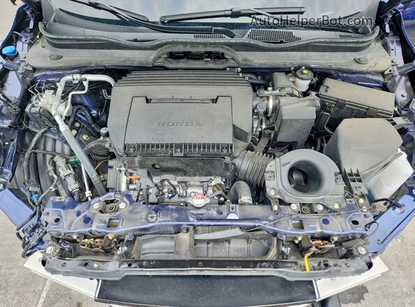 5FNYG2H4XSB031861 2025 HONDA PILOT Синий Вид задней части салона