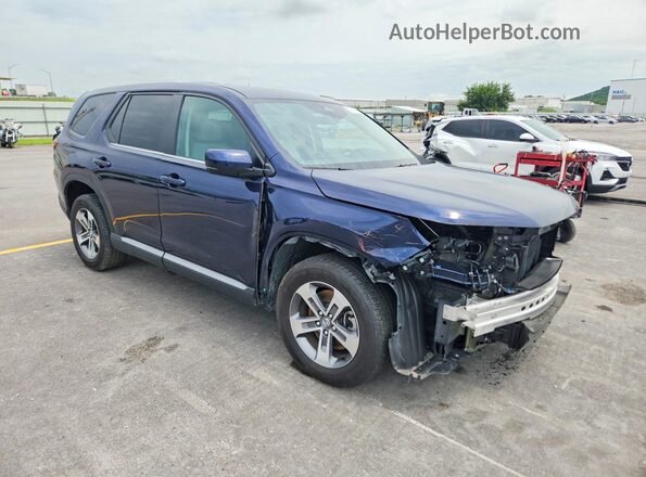 5FNYG2H4XSB031861 2025 HONDA PILOT Синий Передняя правая четверть