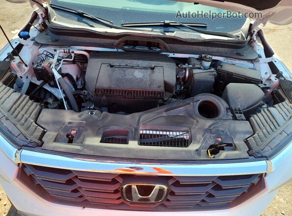 5FNYG2H52RB003300 2024 HONDA PILOT White Vista del compartimento del motor