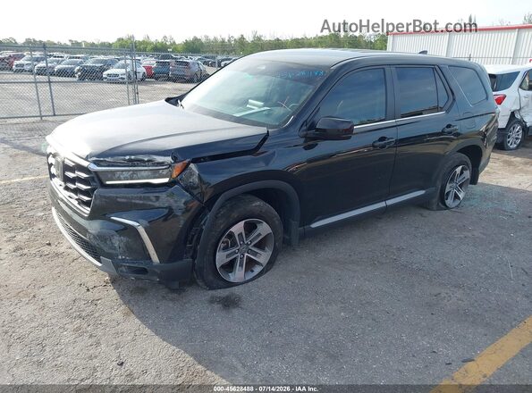 5FNYG2H52RB016550 2024 HONDA PILOT Black Առջևի ձախ երեք քառորդ տեսարան