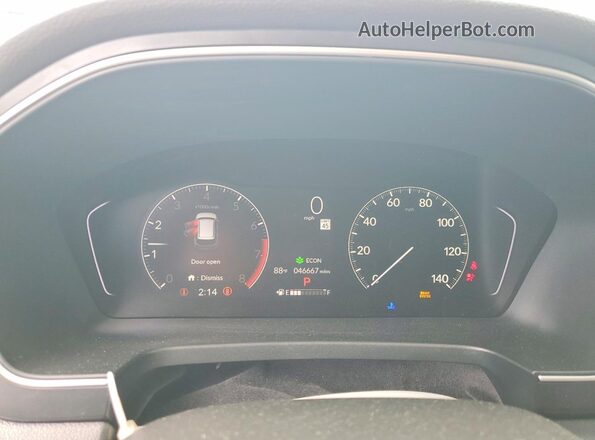 5FNYG2H53RB003208 2024 HONDA PILOT Black Սարքավորումների վահանակի տեսք
