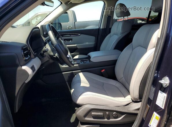 5FNYG2H73SB034191 2025 HONDA PILOT Blue წინა სალონის ხედი