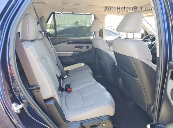 5FNYG2H73SB034191 2025 HONDA PILOT Blue უკანა სალონის ხედი