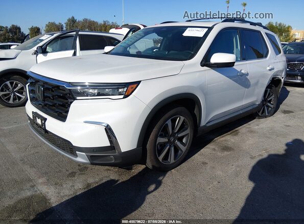 5FNYG2H74RB002389 2024 HONDA PILOT White Передня ліва чверть