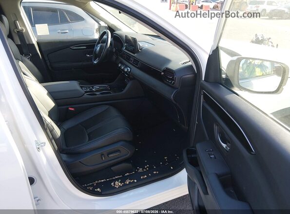 5FNYG2H74RB002389 2024 HONDA PILOT White Вид салону спереду