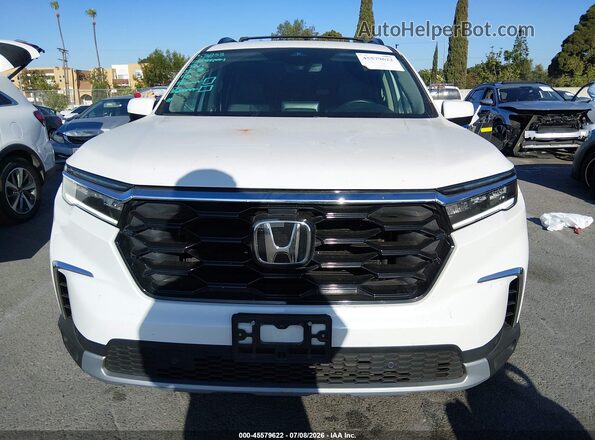 5FNYG2H74RB002389 2024 HONDA PILOT White Вид щитка приладів