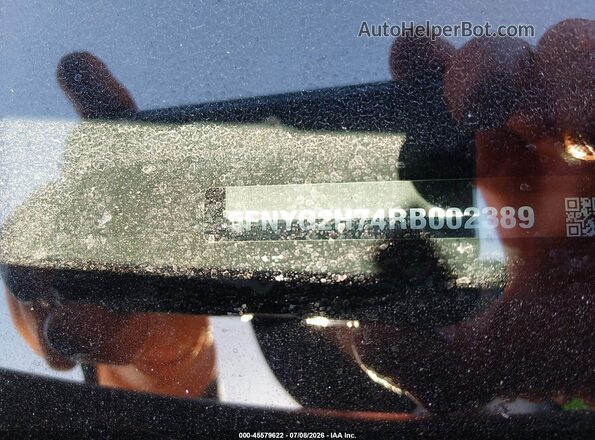 5FNYG2H74RB002389 2024 HONDA PILOT White Вид підкапотного простору