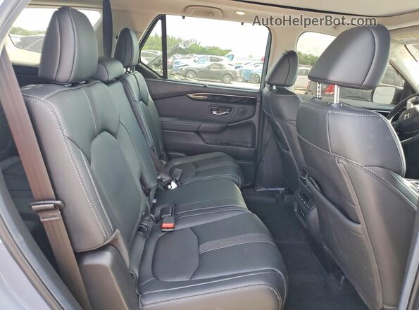 5FNYG2H74SB010532 2025 HONDA PILOT Blue უკანა სავარძლების ხედი