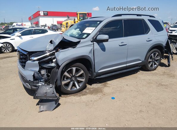 5FNYG2H75RB014311 2024 HONDA PILOT Blue Przód lewy