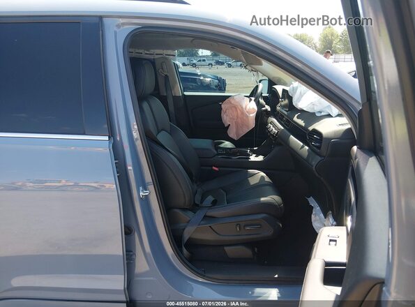 5FNYG2H75RB014311 2024 HONDA PILOT Blue Widok wnętrza z przodu