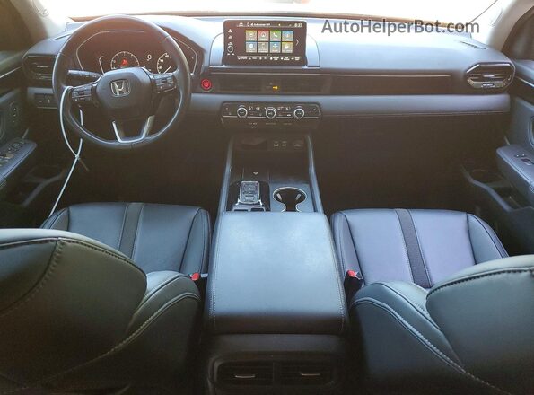 5FNYG2H76SB016980 2025 HONDA PILOT Gray Առջևի վահանակի տեսք