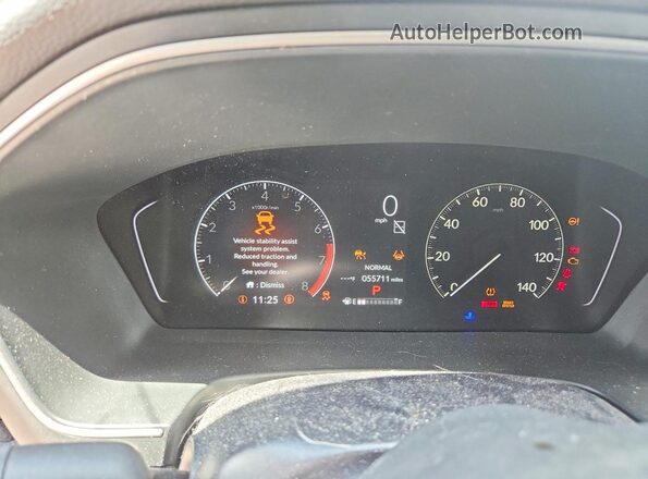 5FNYG2H79PB014552 2023 HONDA PILOT White Vista del cuadro de instrumentos