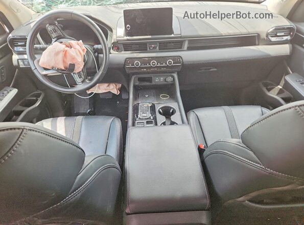 5FNYG2H79PB014552 2023 HONDA PILOT White Vista del salpicadero