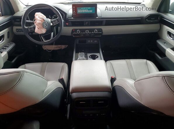 5FNYG2H7XRB010965 2024 HONDA PILOT White Dashboard view