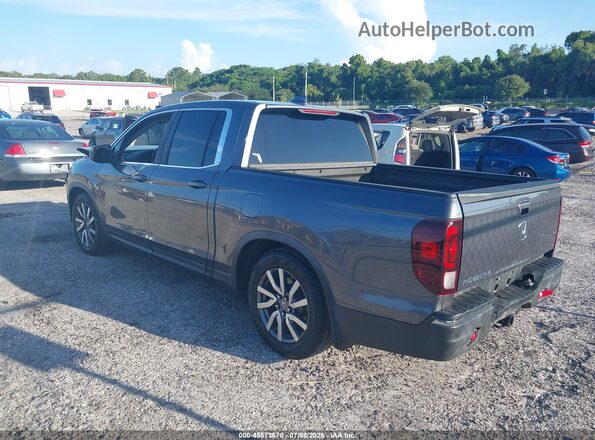 5FPYK2F48HB010136 2017 HONDA RIDGELINE Gray Հետևի ձախ