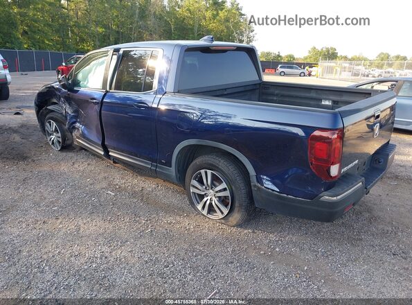 5FPYK2F4XHB006136 2017 HONDA RIDGELINE Blue Trasero izquierdo