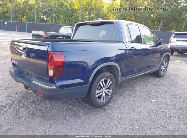 5FPYK2F4XHB006136 2017 HONDA RIDGELINE Blue Trasero derecho