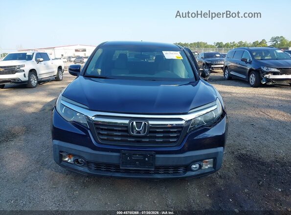 5FPYK2F4XHB006136 2017 HONDA RIDGELINE Blue Vista del cuadro de instrumentos