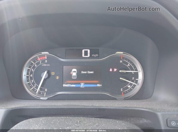 5FPYK2F4XHB006136 2017 HONDA RIDGELINE Blue Vista de los asientos traseros