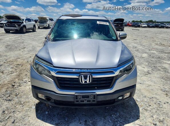5FPYK2F50KB001625 2019 HONDA RIDGELINE Silver წინა ხედი
