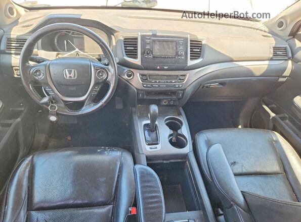 5FPYK2F50KB001625 2019 HONDA RIDGELINE Silver წინა პანელის ხედი