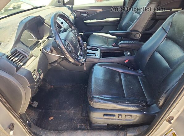 5FPYK2F50KB001625 2019 HONDA RIDGELINE Silver წინა სალონის ხედი