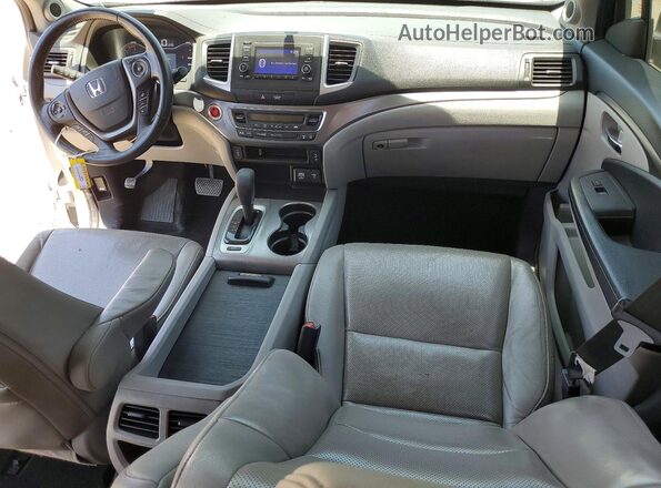 5FPYK2F52KB003585 2019 HONDA RIDGELINE Silver Առջևի վահանակի տեսք