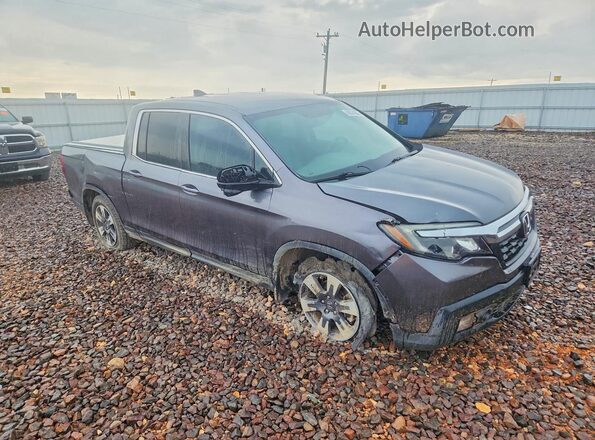 5FPYK2F60JB000756 2018 HONDA RIDGELINE Gray წინა მარჯვენა
