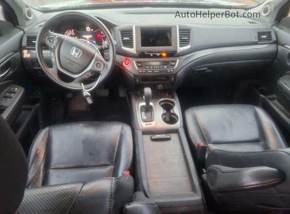 5FPYK2F60JB000756 2018 HONDA RIDGELINE Gray წინა პანელის ხედი