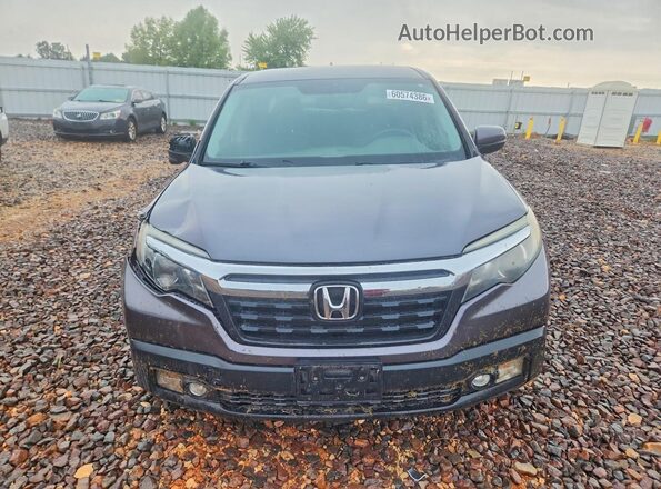 5FPYK2F60JB000756 2018 HONDA RIDGELINE Gray წინა ხედი
