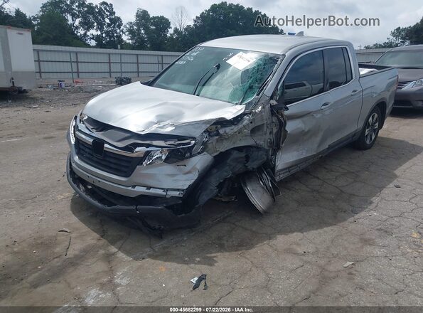 5FPYK2F61HB005863 2017 HONDA RIDGELINE Gray Vista tres cuartos delantera izquierda