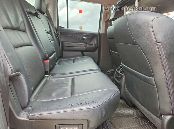 5FPYK2F63KB003006 2019 HONDA RIDGELINE White უკანა სავარძლების ხედი