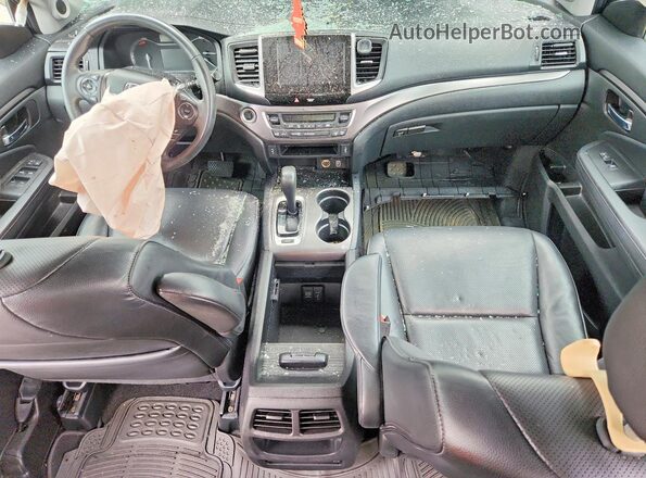 5FPYK2F63KB003006 2019 HONDA RIDGELINE White წინა პანელის ხედი