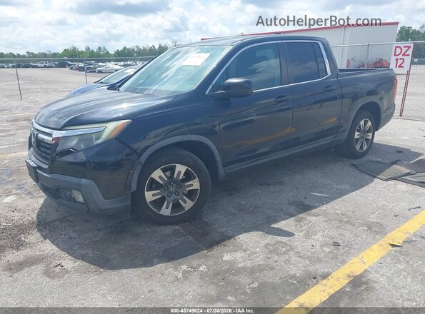 5FPYK2F68HB006024 2017 HONDA RIDGELINE Black Առջևի ձախ երեք քառորդ տեսարան