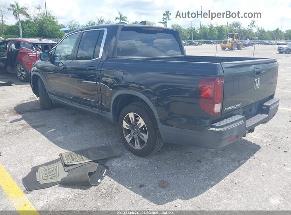 5FPYK2F68HB006024 2017 HONDA RIDGELINE Black Հետևի ձախ