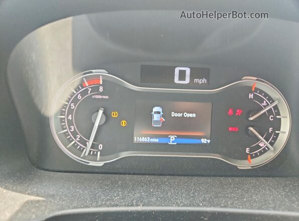 5FPYK2F68KB002627 2019 HONDA RIDGELINE Black Սարքավորումների վահանակի տեսք